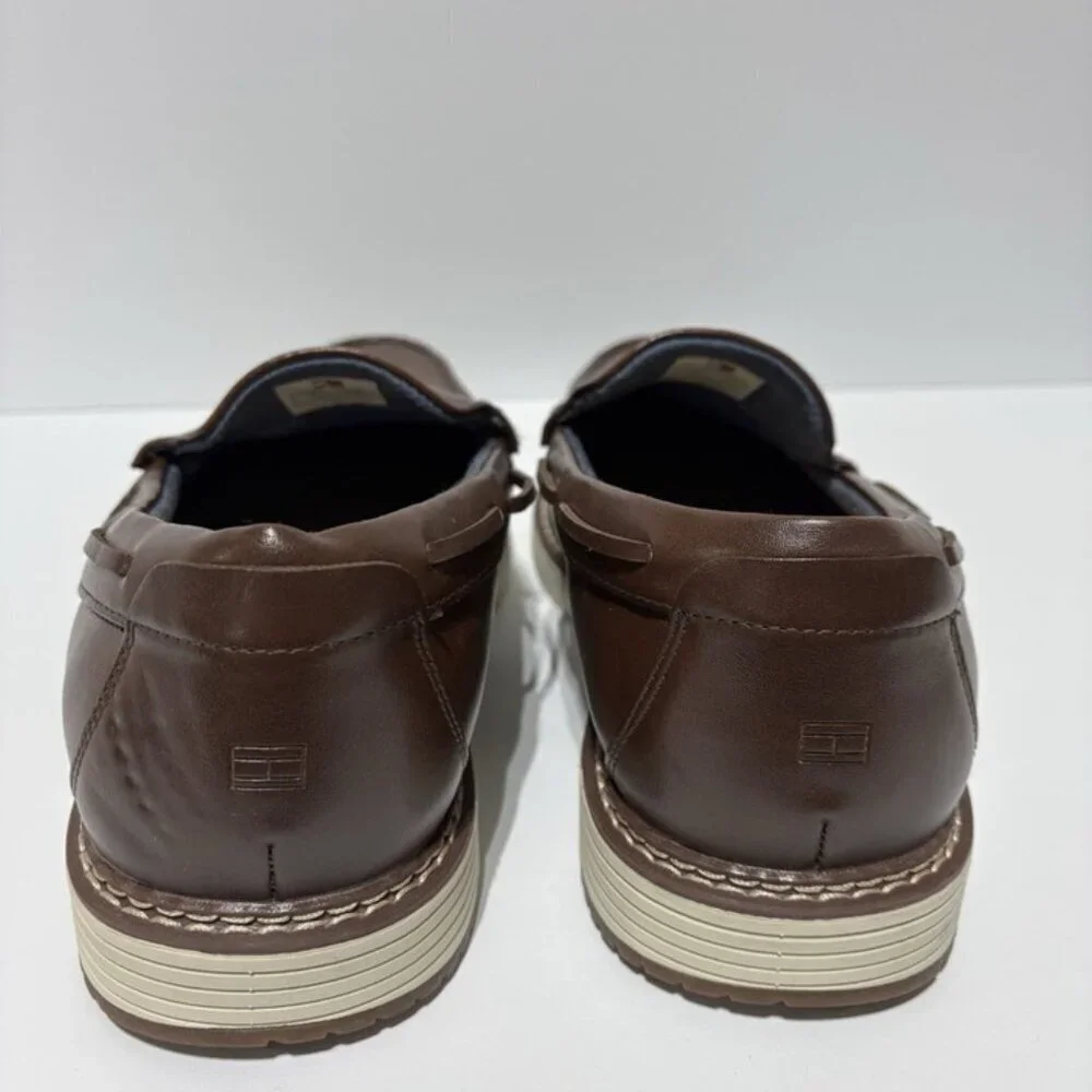 Tommy Hilfiger Men’s Harte Slip-On Loafers Brown, Size 11 M